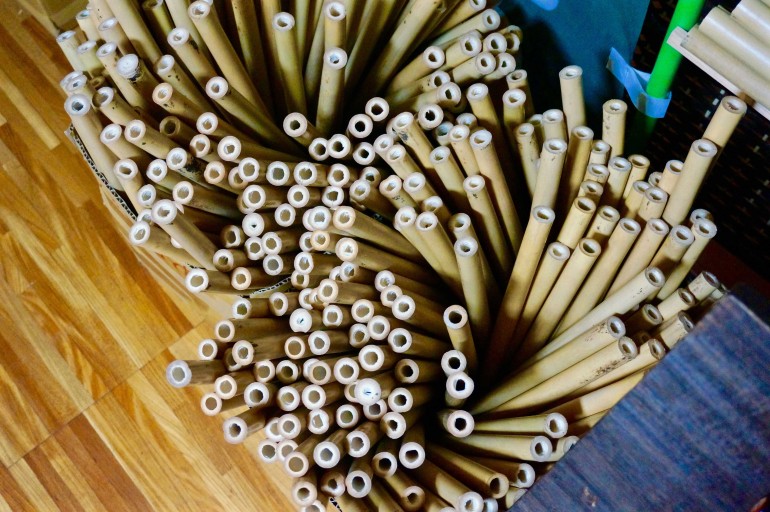 材料の竹